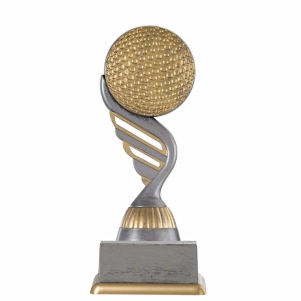 Golf pokal gold
