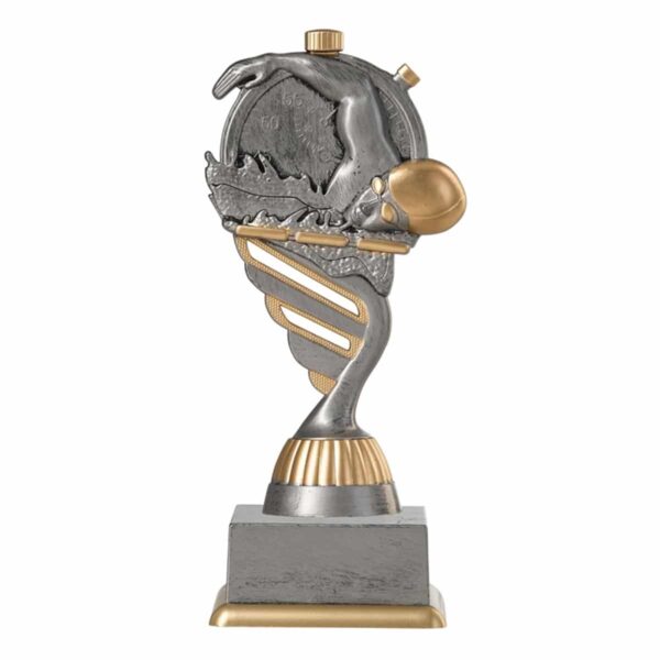 Schwimm pokal gold