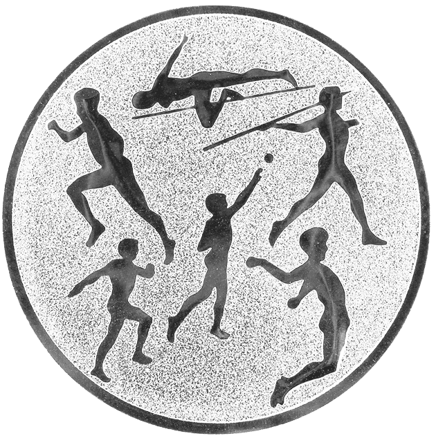 Leichtathletik silber