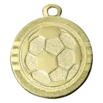 Fußballmedaille Mini gold