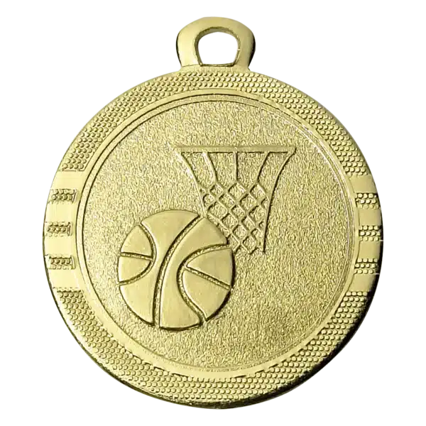 Mini-Basketballmedaille gold
