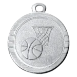 Mini-Basketballmedaille silber