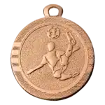 Mini-Fußballmedaille bronze