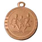 Mini-Laufmedaille bronze