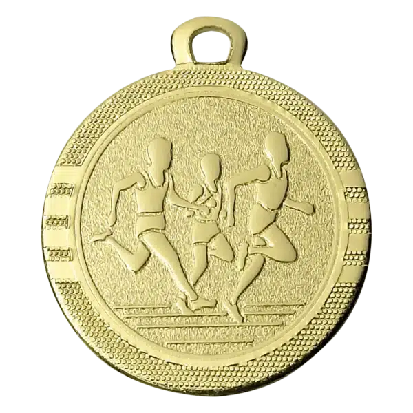Mini-Laufmedaille gold