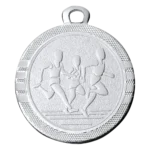 Mini-Laufmedaille silber