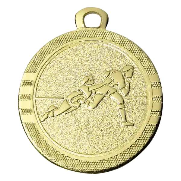 Mini-Rugby-Medaille gold