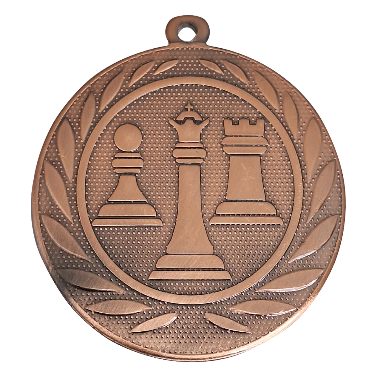Schachmedaille bronze Schachmedaille bronze