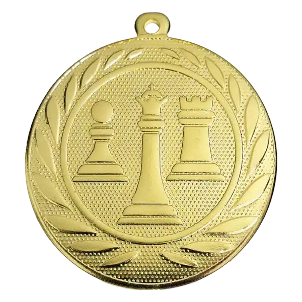 Schachmedaille gold