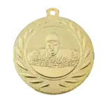 Schwimmmedaille gold