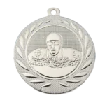 Schwimmmedaille silber