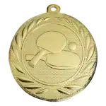 Tischtennis-Medaille gold